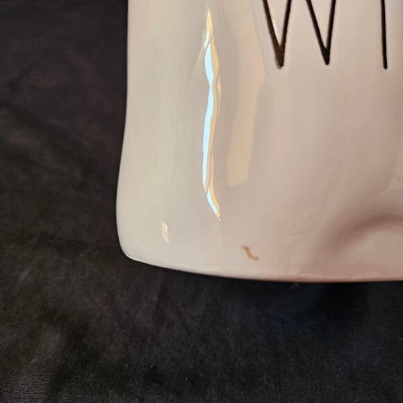 Rae Dunn Magenta Artisan Collection Wild Mug White Farmhouse Coffee Tea - Picture 9 of 9